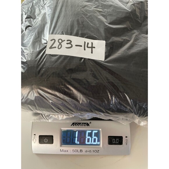 Chico's women's black shawl two way with knit loop size L/XL - Picture 8 of 8